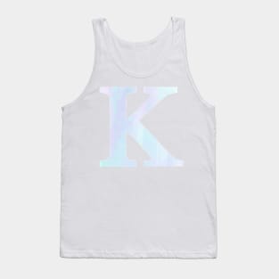 The Letter K Cool Colors Design Tank Top